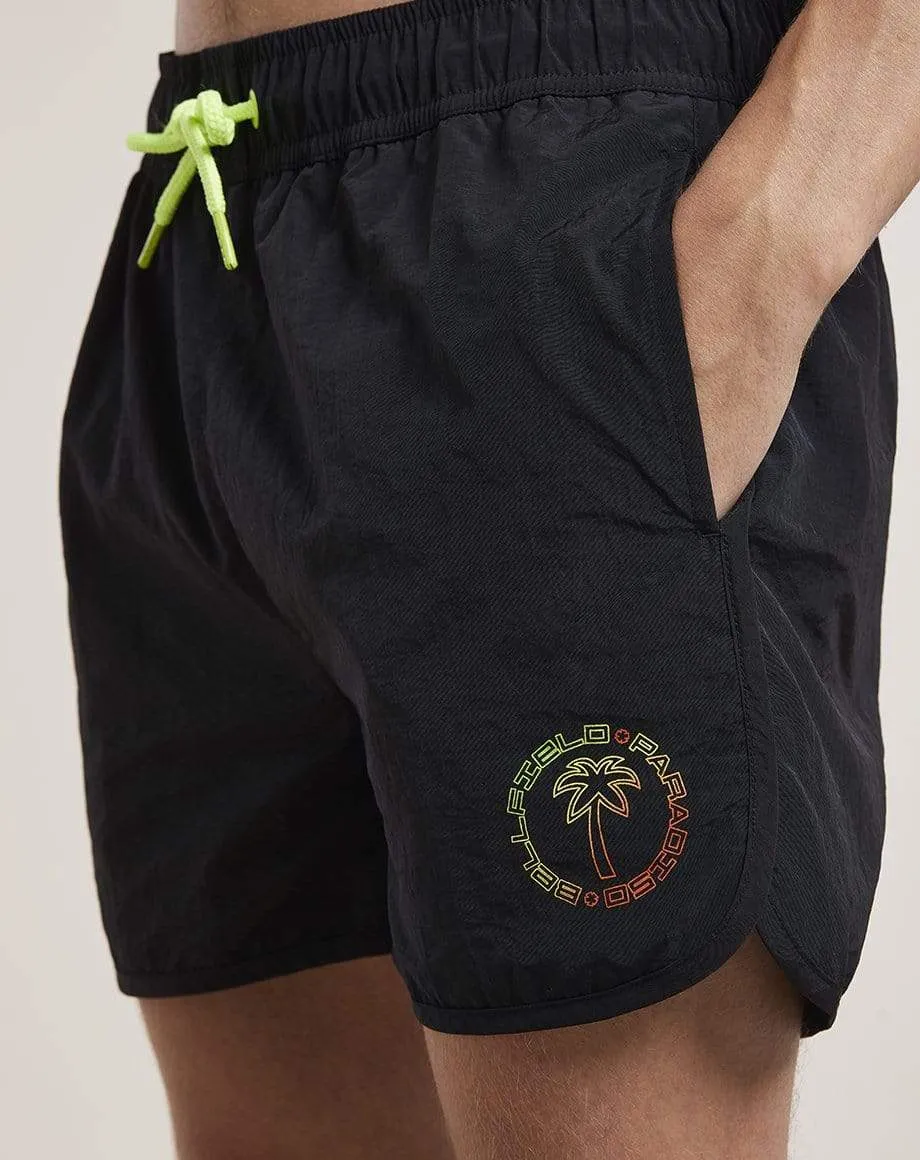 Malta Mens Swim Shorts | Black