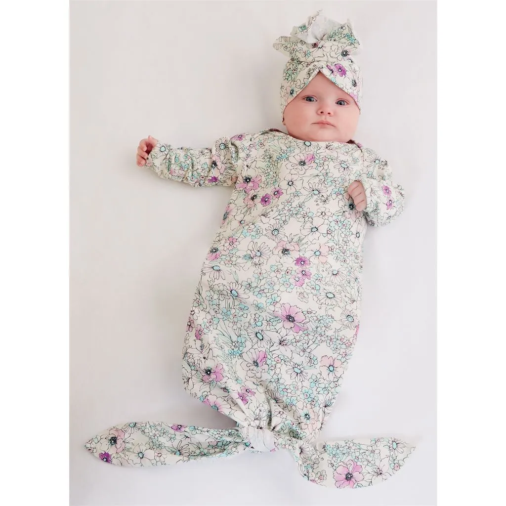 McCall's Pattern M8265 Infants' Gown, Top, Pants, Headband and Hat