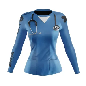 Medic Fighter Women's BJJ Rash Guard