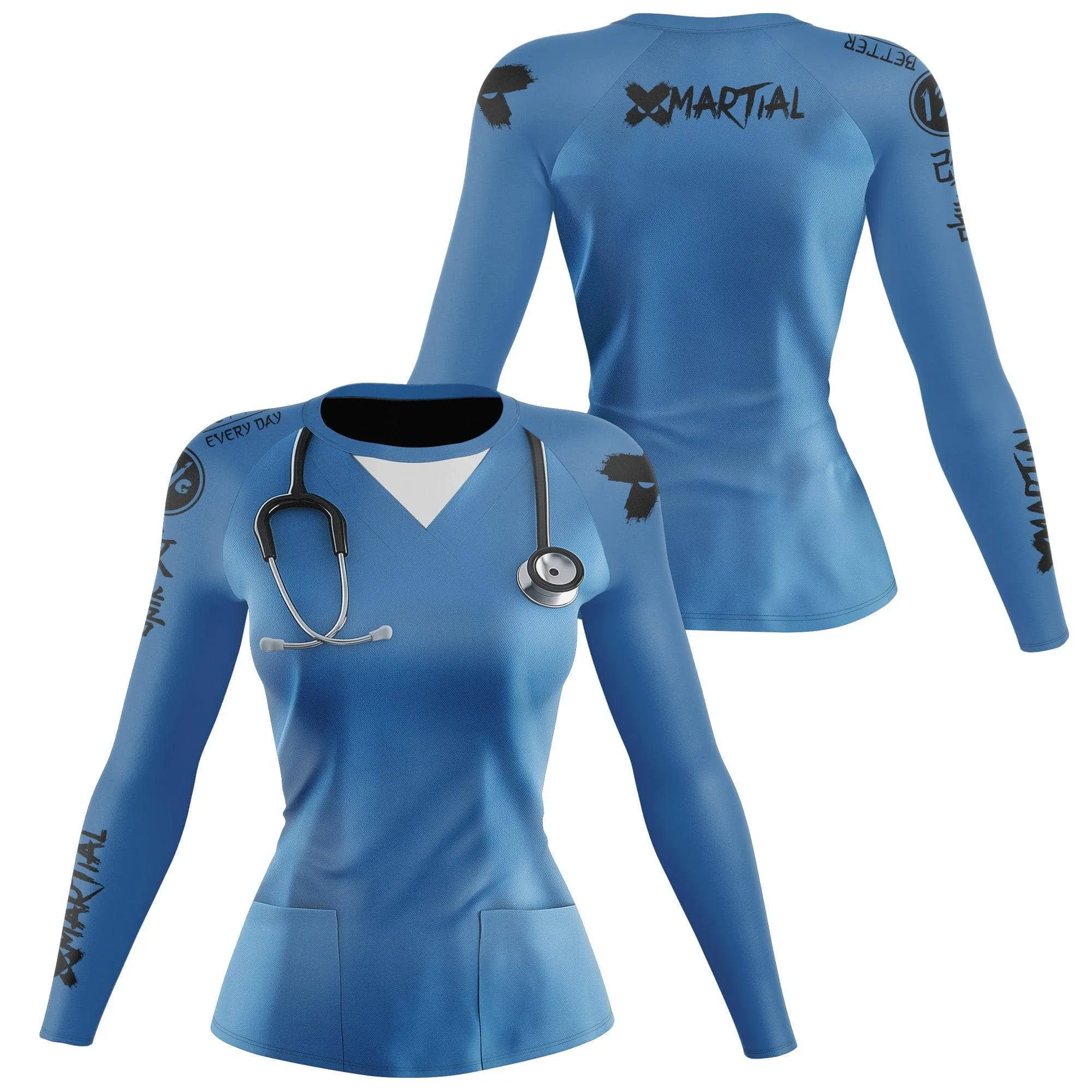 Medic Fighter Women's BJJ Rash Guard