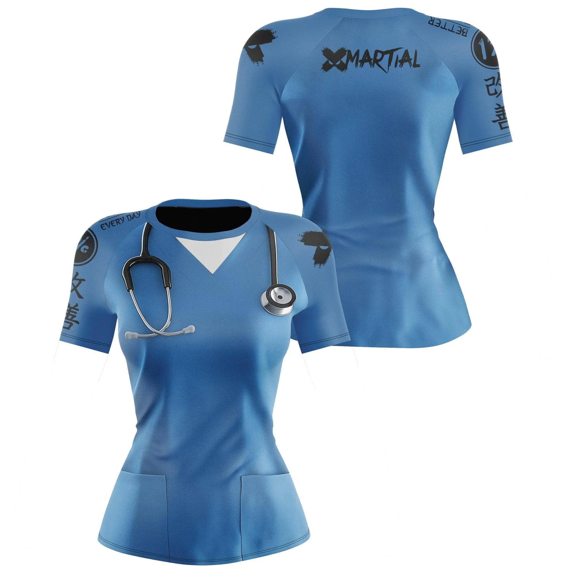 Medic Fighter Women's BJJ Rash Guard