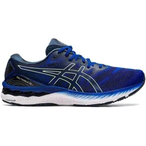 Men's Asics Gel-Nimbus 23, Monaco Blue/Bright Lime, 8 D Medium