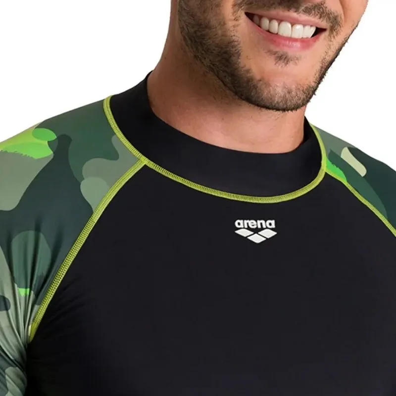 MEN'S SHORT SLEEVE ALLOVER RASH VEST