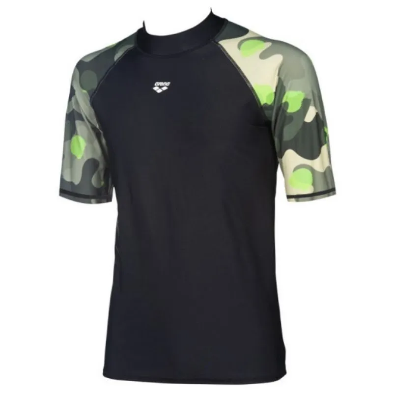 MEN'S SHORT SLEEVE ALLOVER RASH VEST