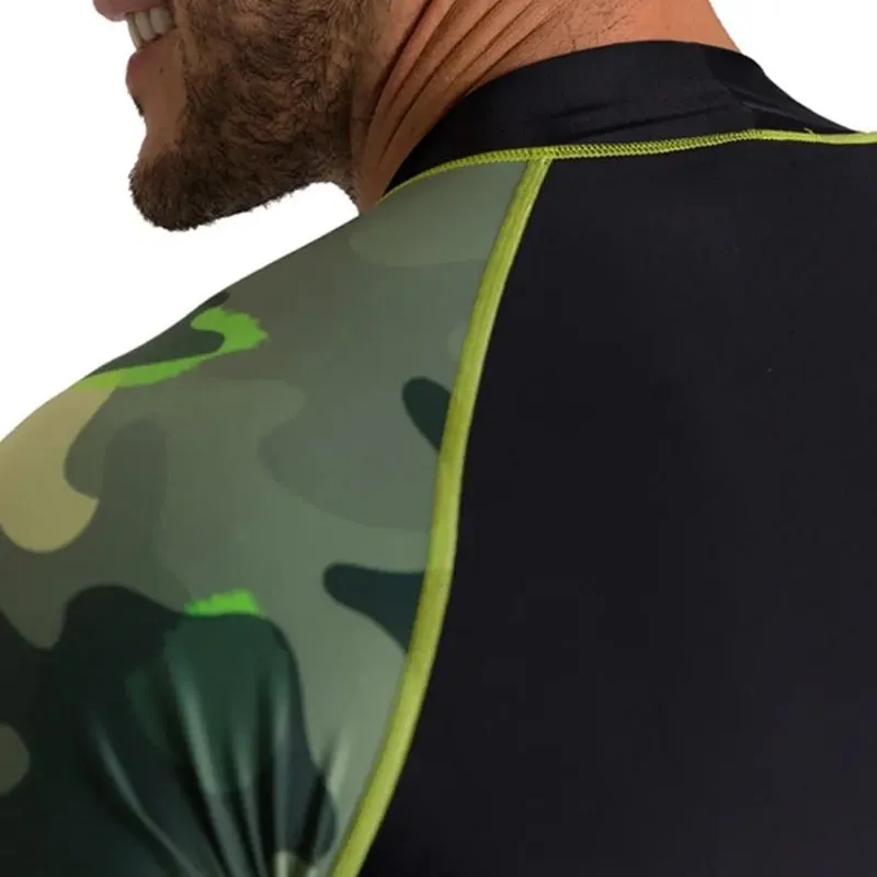 MEN'S SHORT SLEEVE ALLOVER RASH VEST