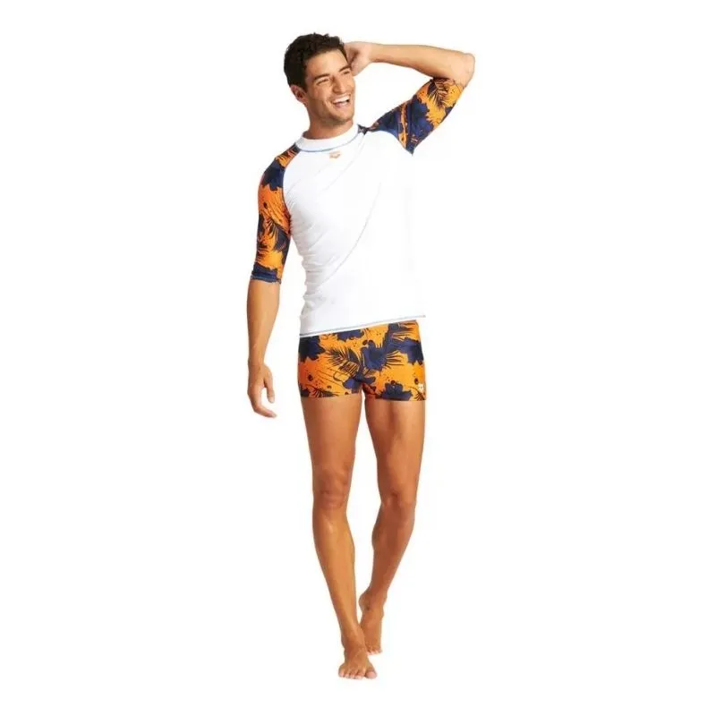 MEN'S SHORT SLEEVE ALLOVER RASH VEST