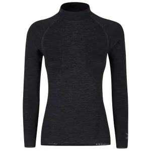 MONTURA SEAMLESS HEAT WOMAN MAGLIA INTIMA TECNICA DONNA TRASPIRANTE - NERO