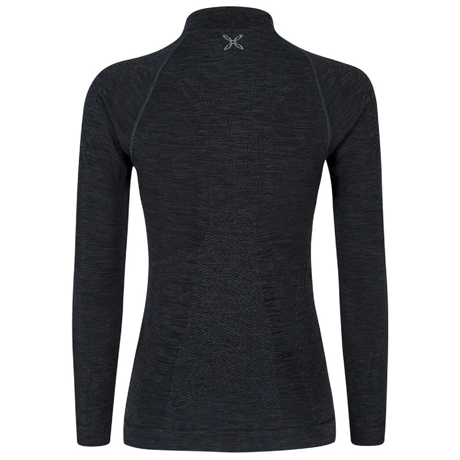 MONTURA SEAMLESS HEAT WOMAN MAGLIA INTIMA TECNICA DONNA TRASPIRANTE - NERO