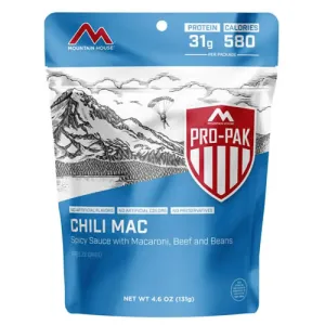 Mountain House  MILITARY Pro-Pak CHILI MAC (1 Serving)