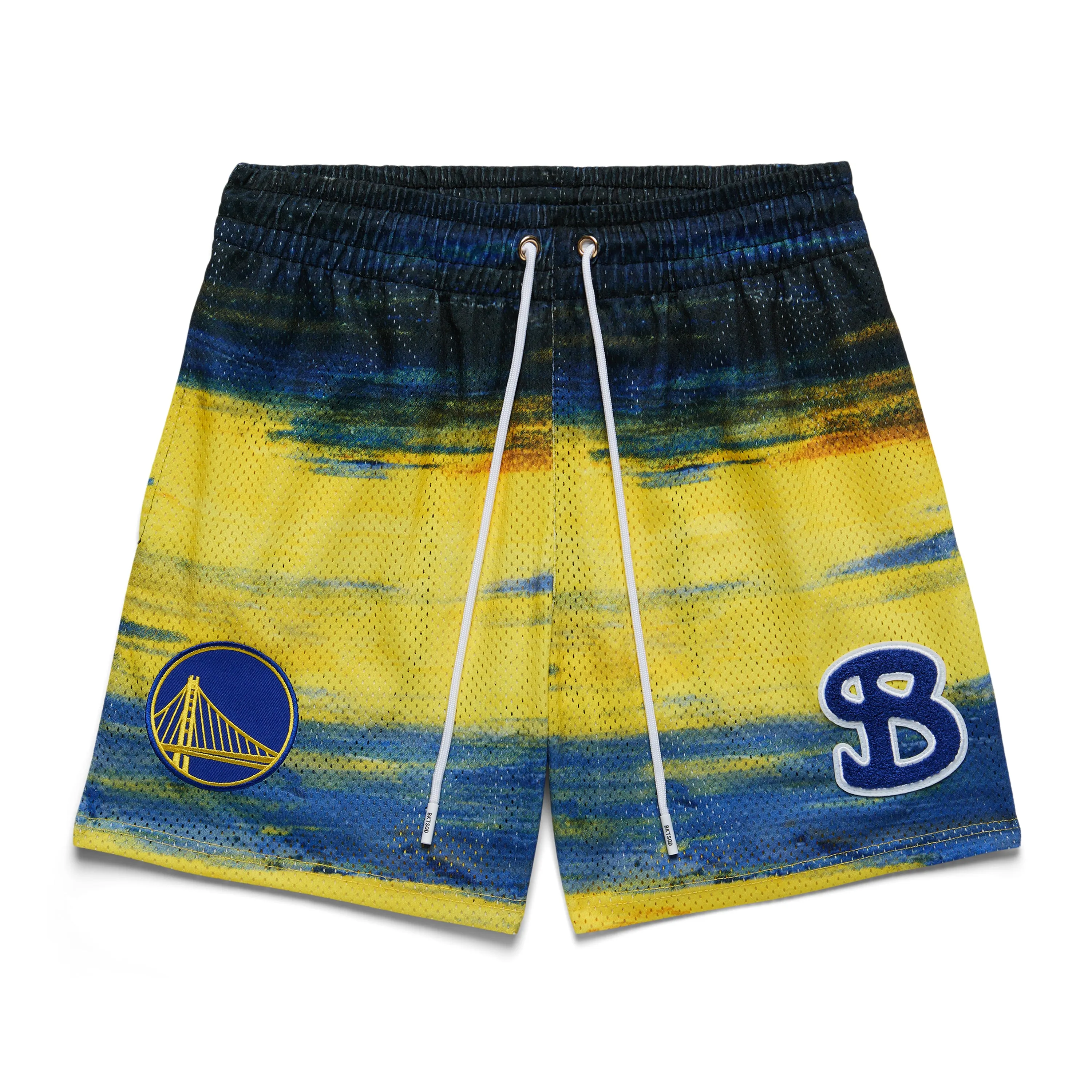 NBA x BKTSQD GOLDEN STATE WARRIORS SKY YOUTH SHORTS