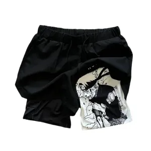 Ninja Battle Mesh Gym Shorts