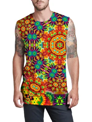 Ornate Color Journey Men's Muscle Tank