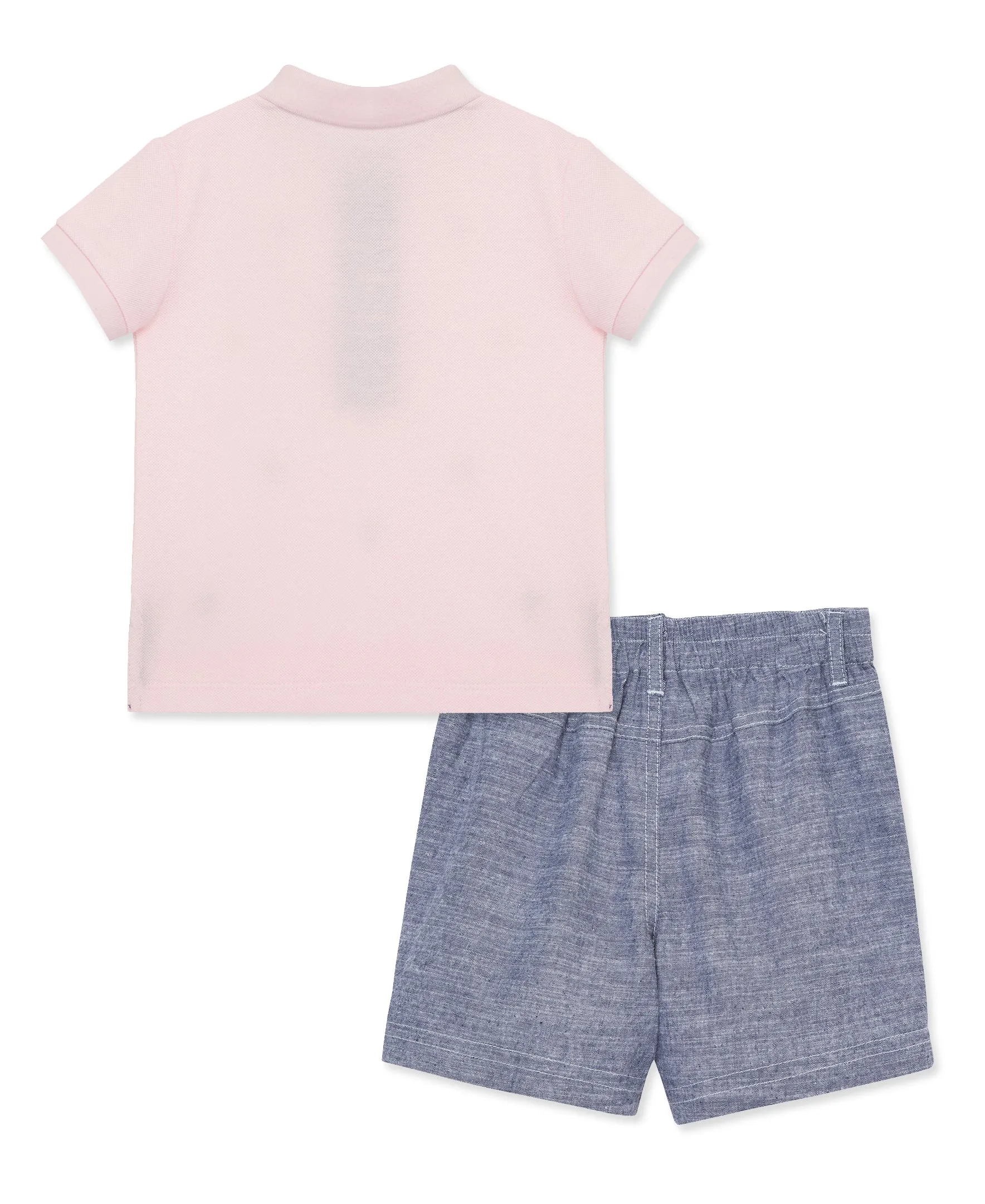 Palm Polo Short Set (12M-24M)