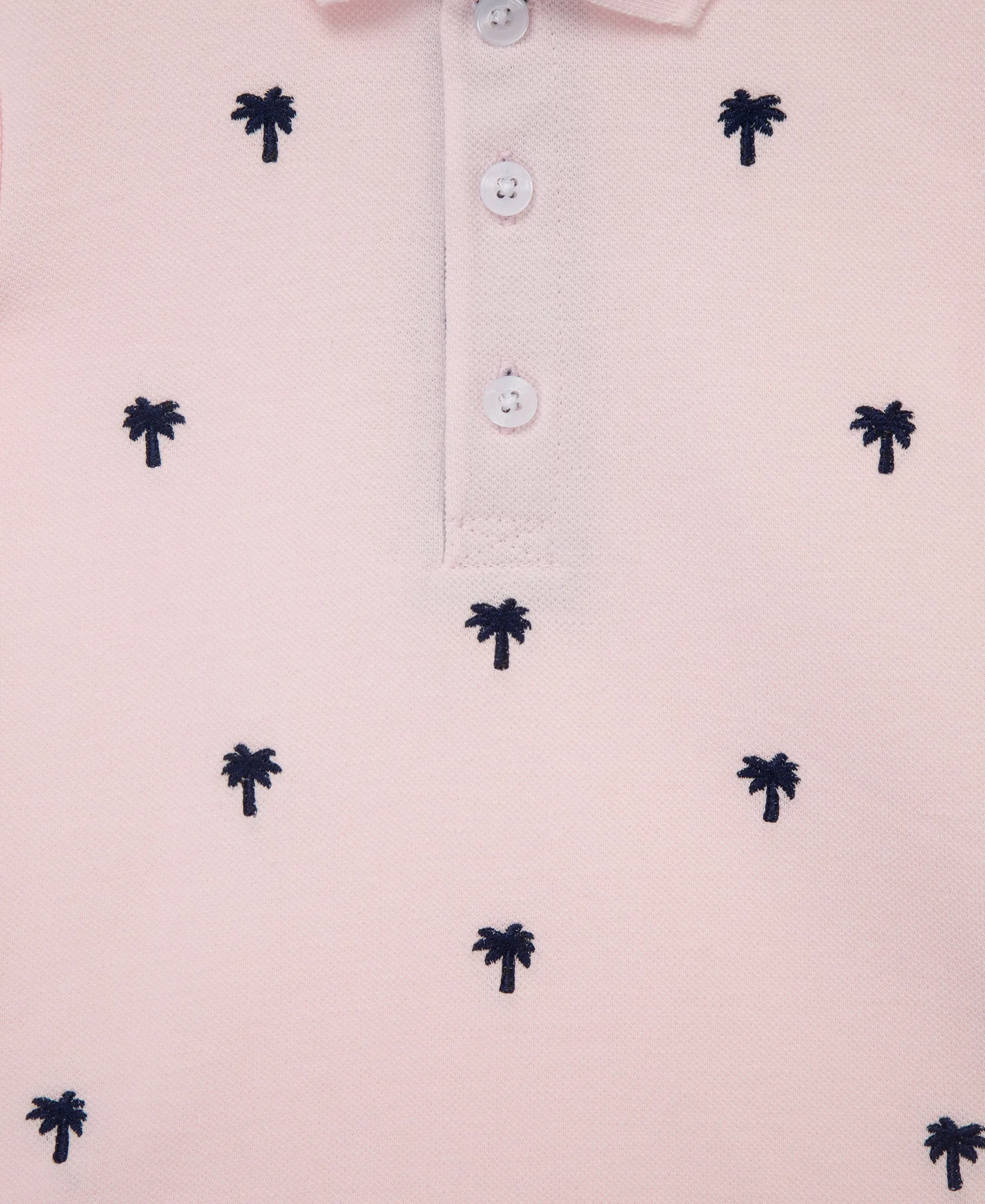 Palm Polo Short Set (12M-24M)