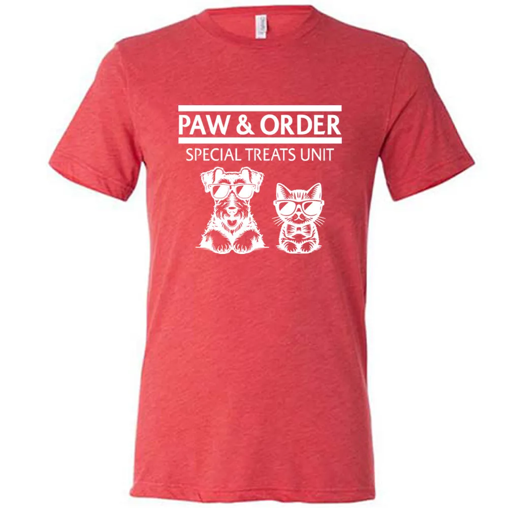 Paw & Order Shirt Unisex