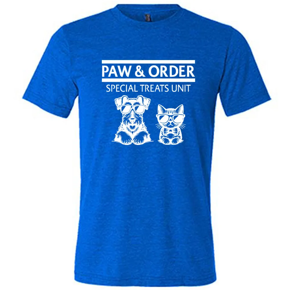 Paw & Order Shirt Unisex