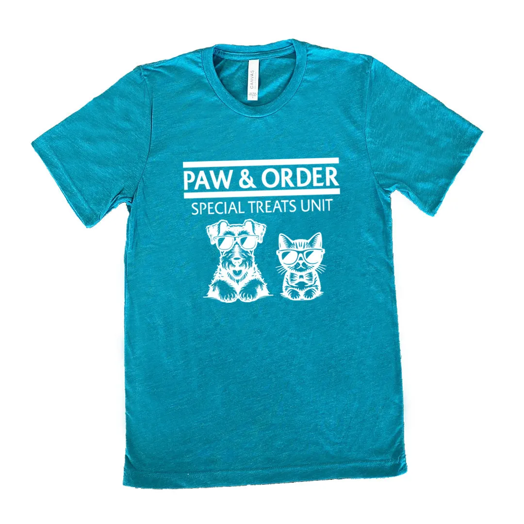 Paw & Order Shirt Unisex
