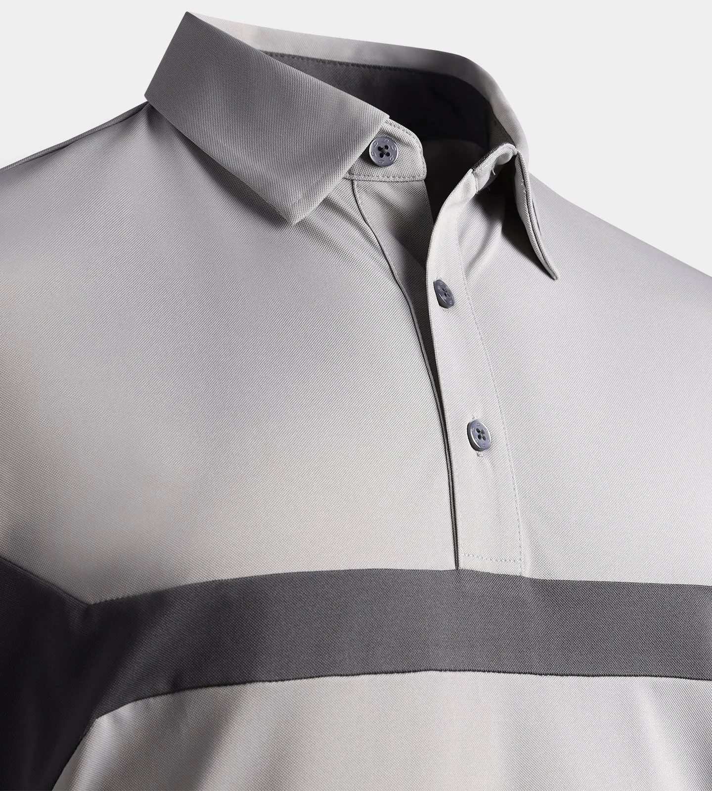 PEAK POLO - GREY