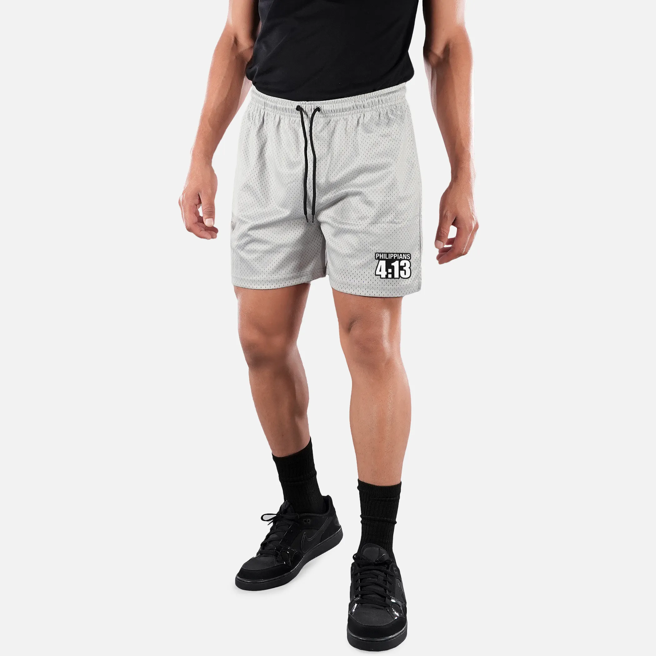 Philippians 4:13 Patch Shorts - 7"