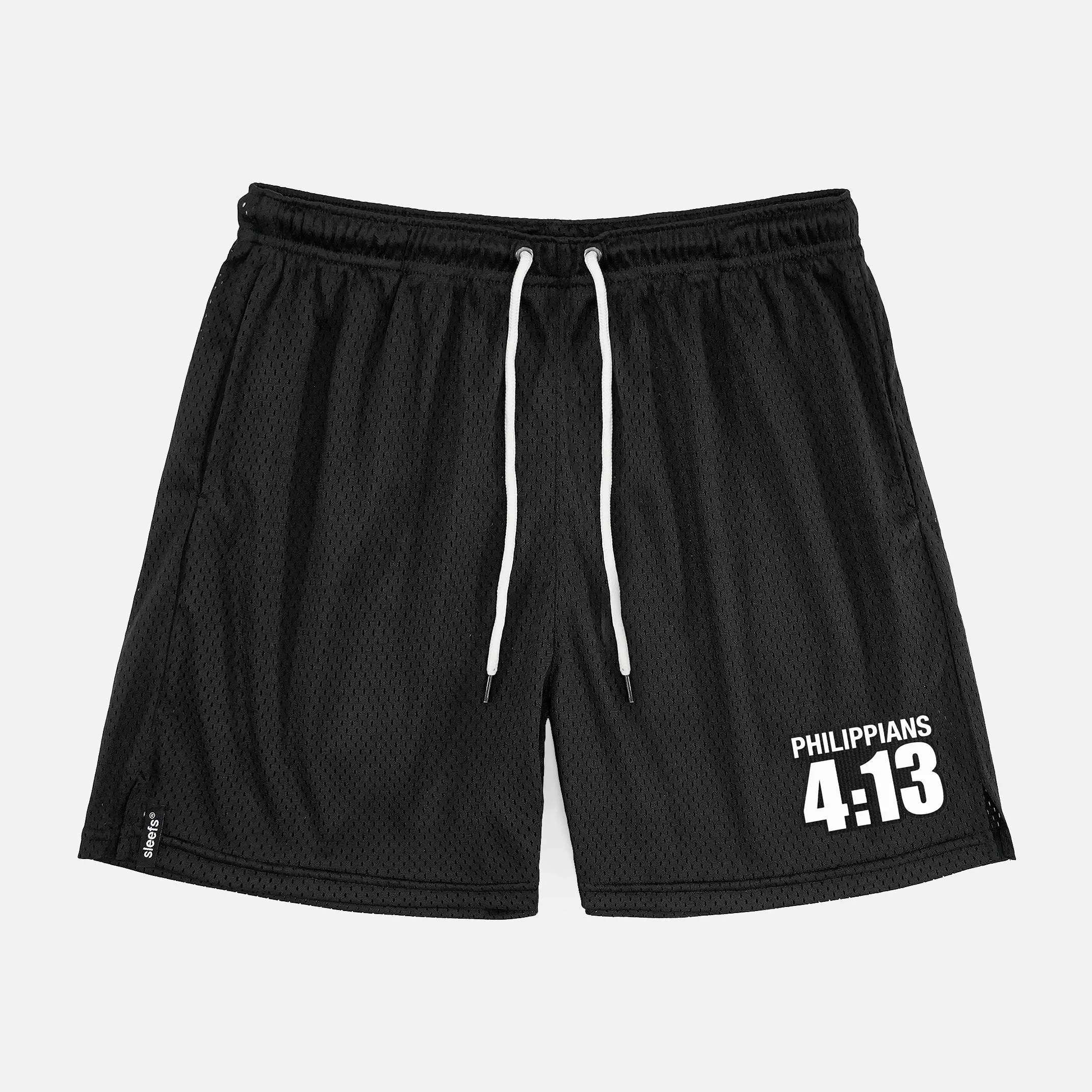 Philippians 4:13 Patch Shorts - 7"