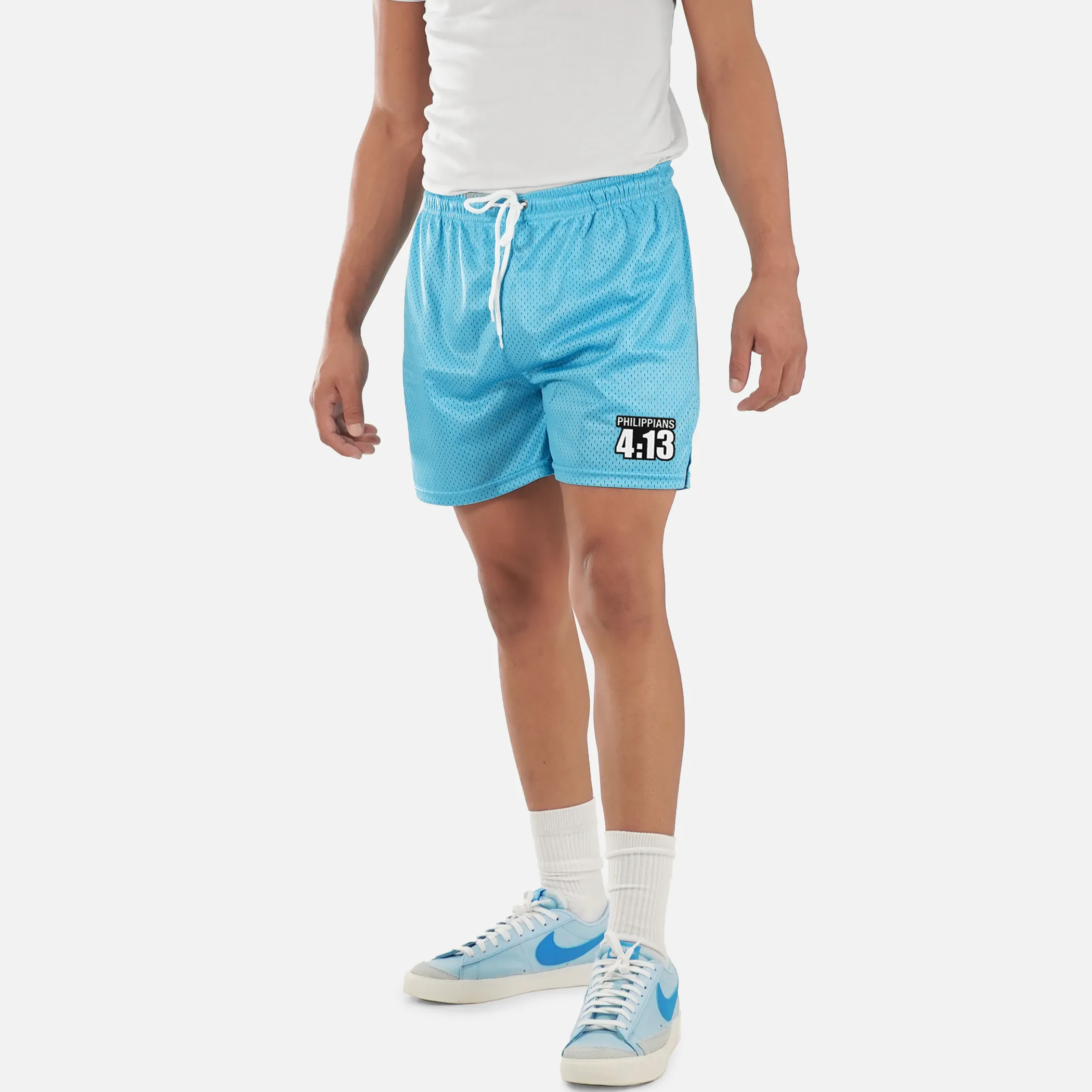 Philippians 4:13 Patch Shorts - 7"