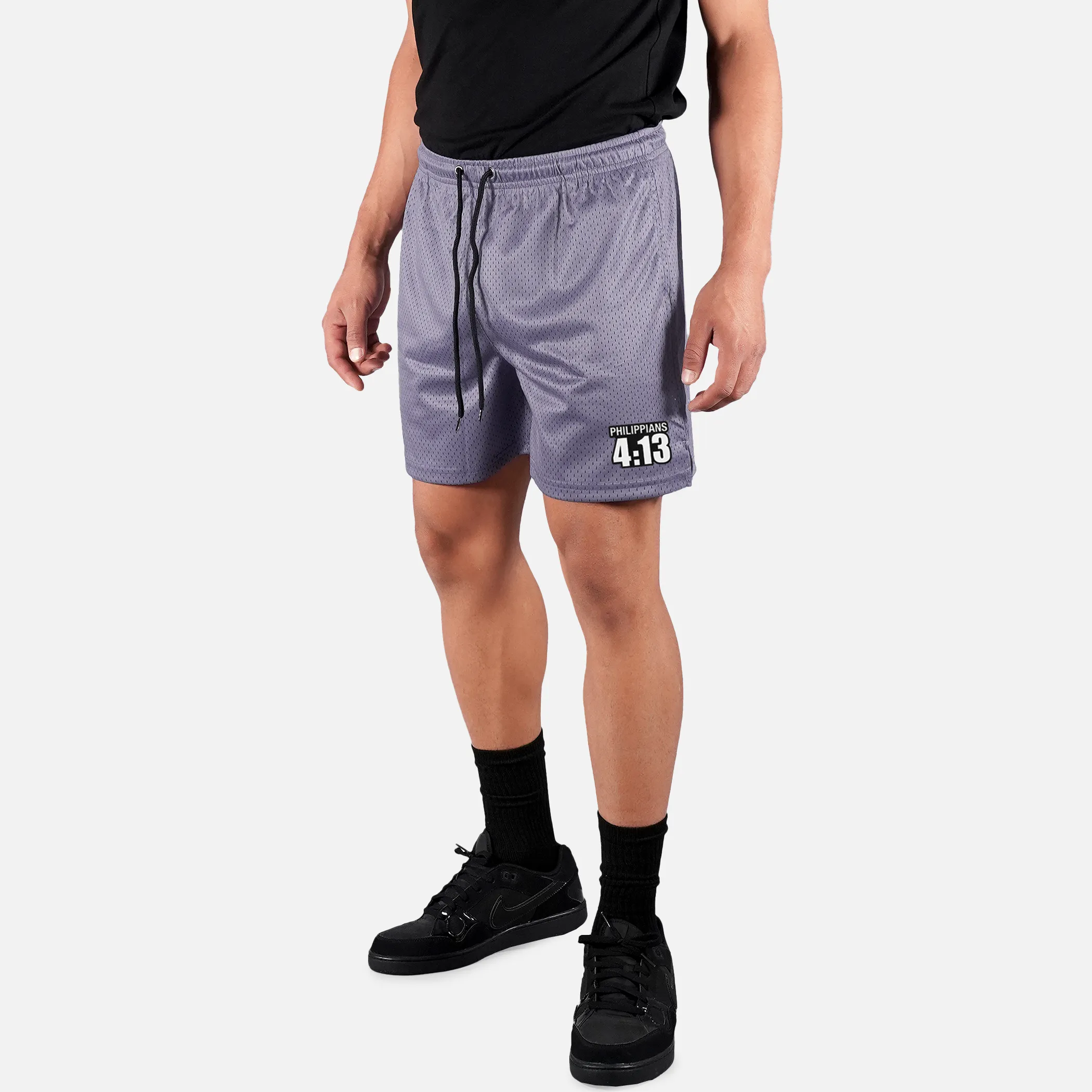 Philippians 4:13 Patch Shorts - 7"