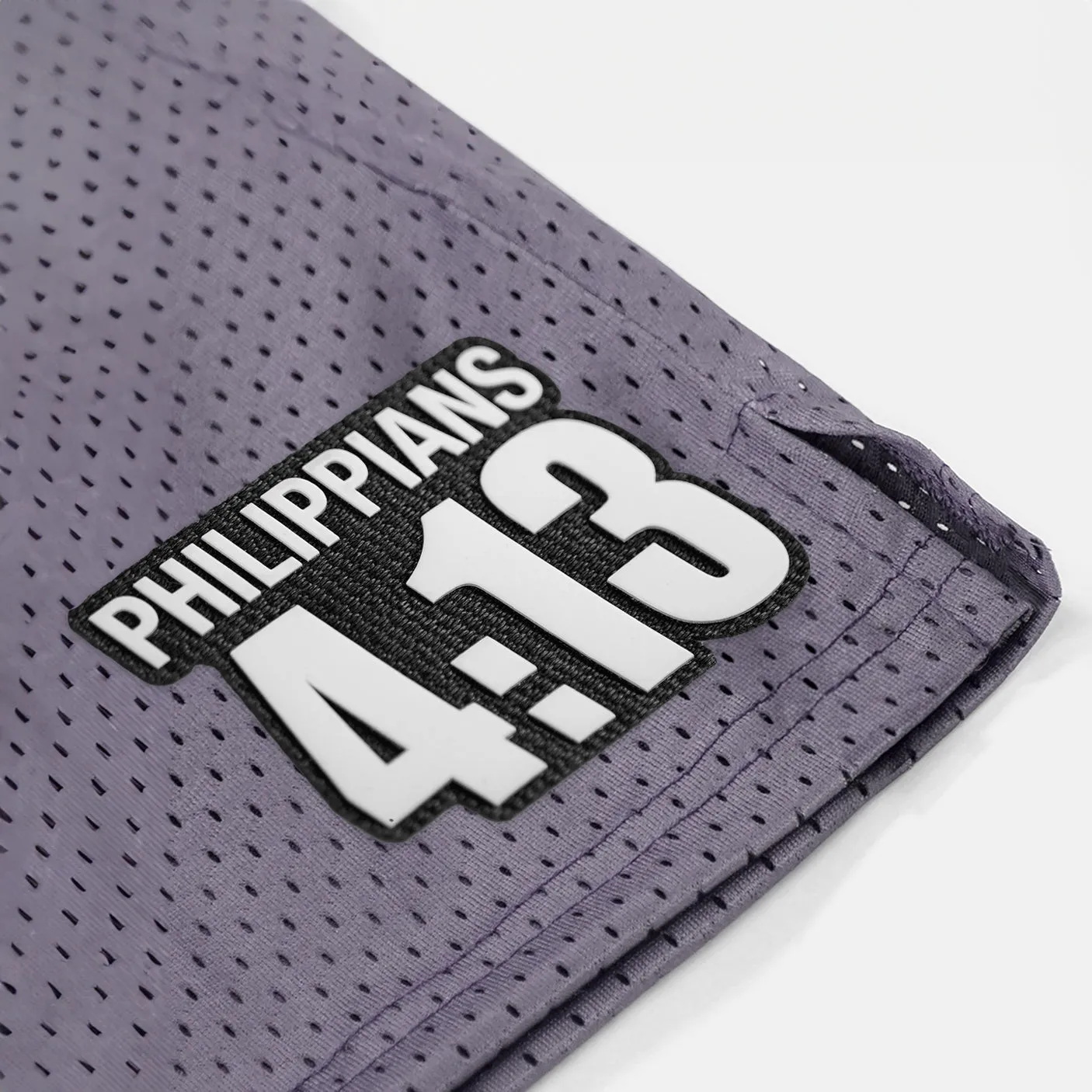 Philippians 4:13 Patch Shorts - 7"