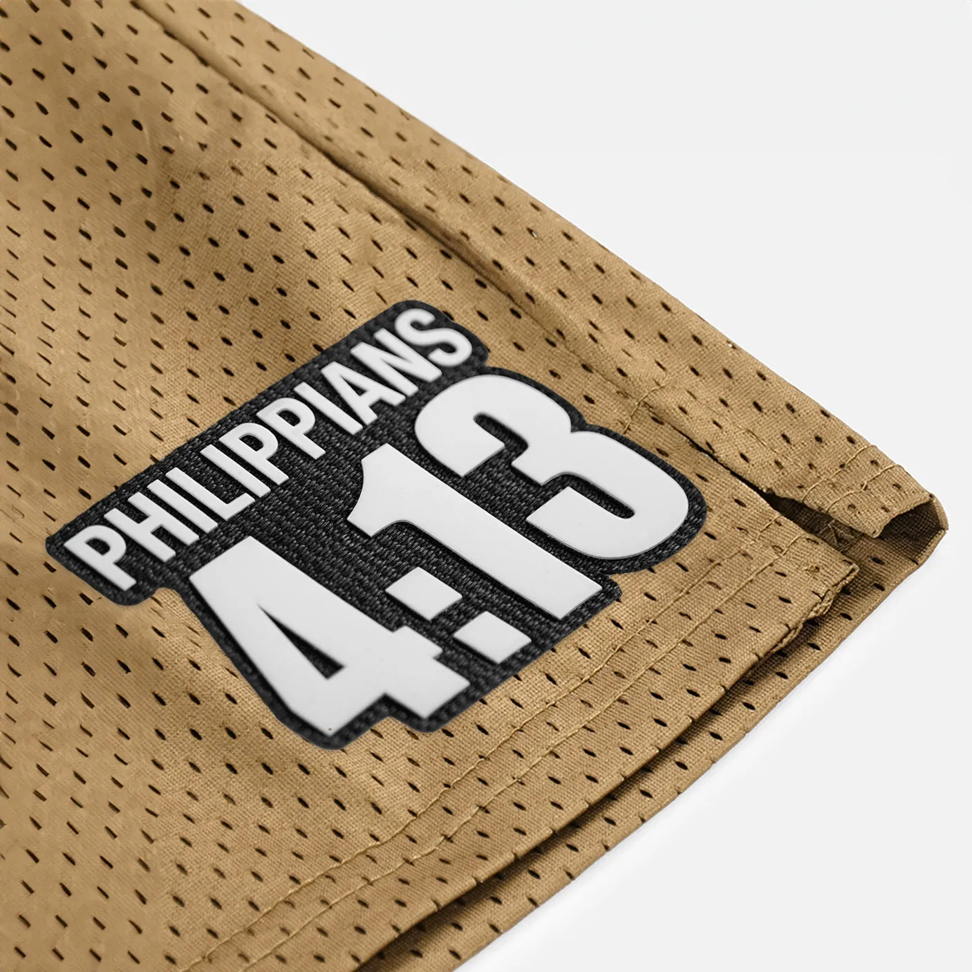 Philippians 4:13 Patch Shorts - 7"