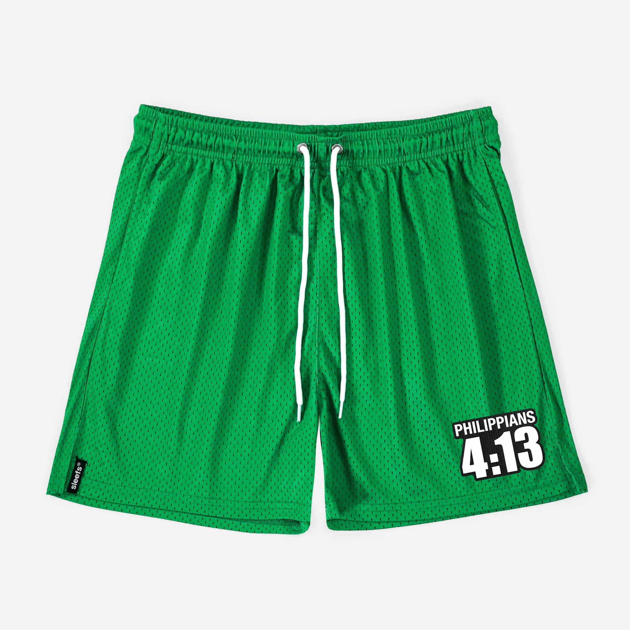 Philippians 4:13 Patch Shorts - 7"