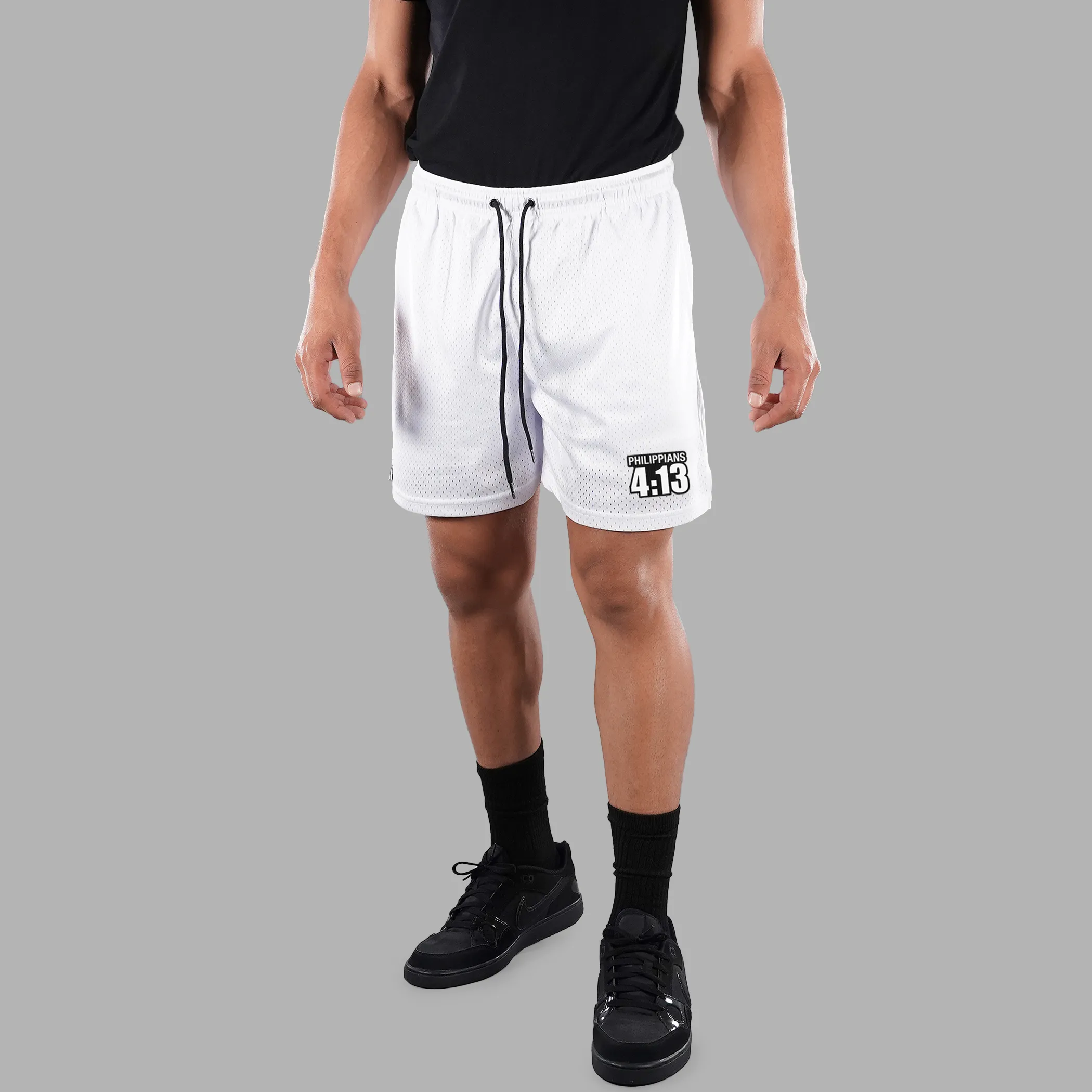 Philippians 4:13 Patch Shorts - 7"