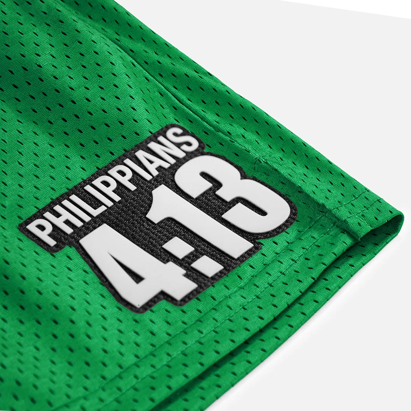 Philippians 4:13 Patch Shorts - 7"