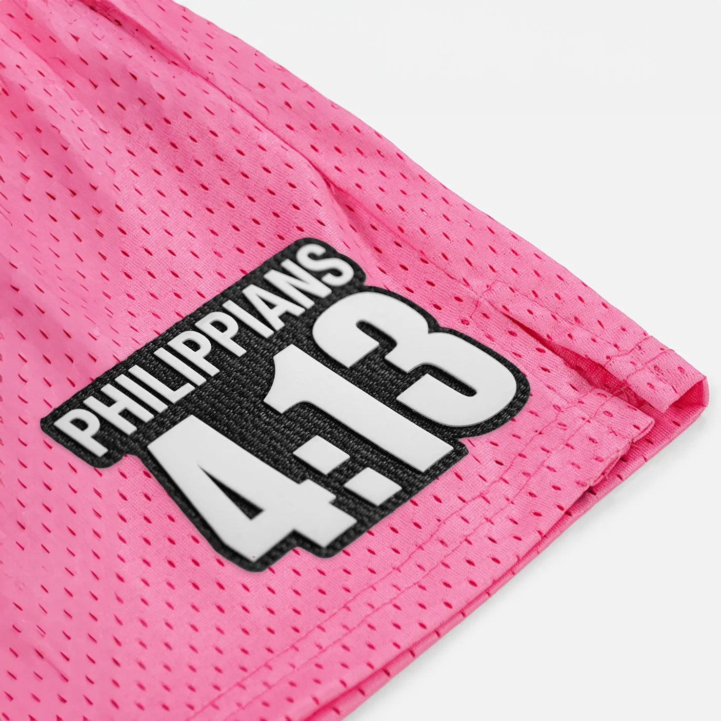 Philippians 4:13 Patch Shorts - 7"