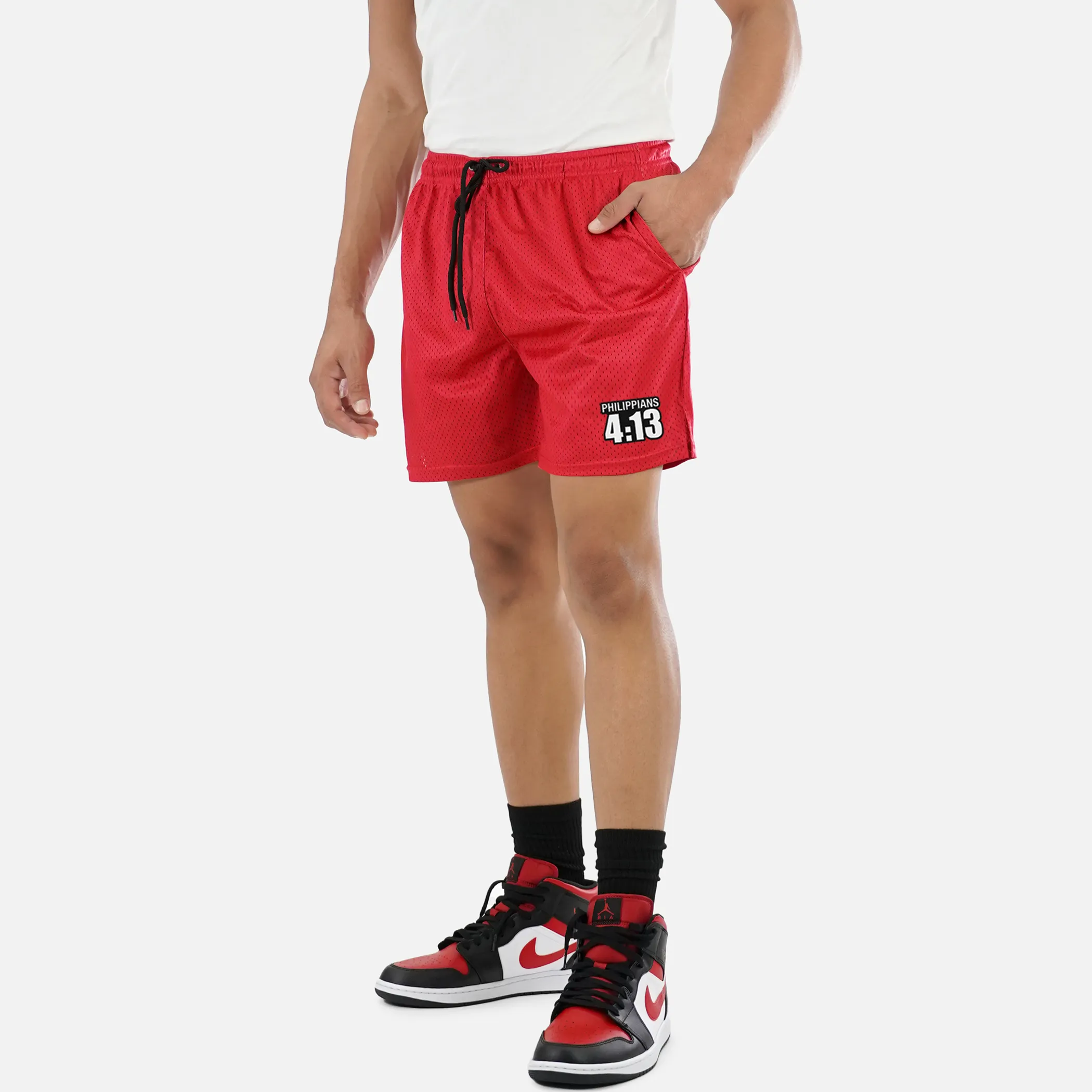 Philippians 4:13 Patch Shorts - 7"