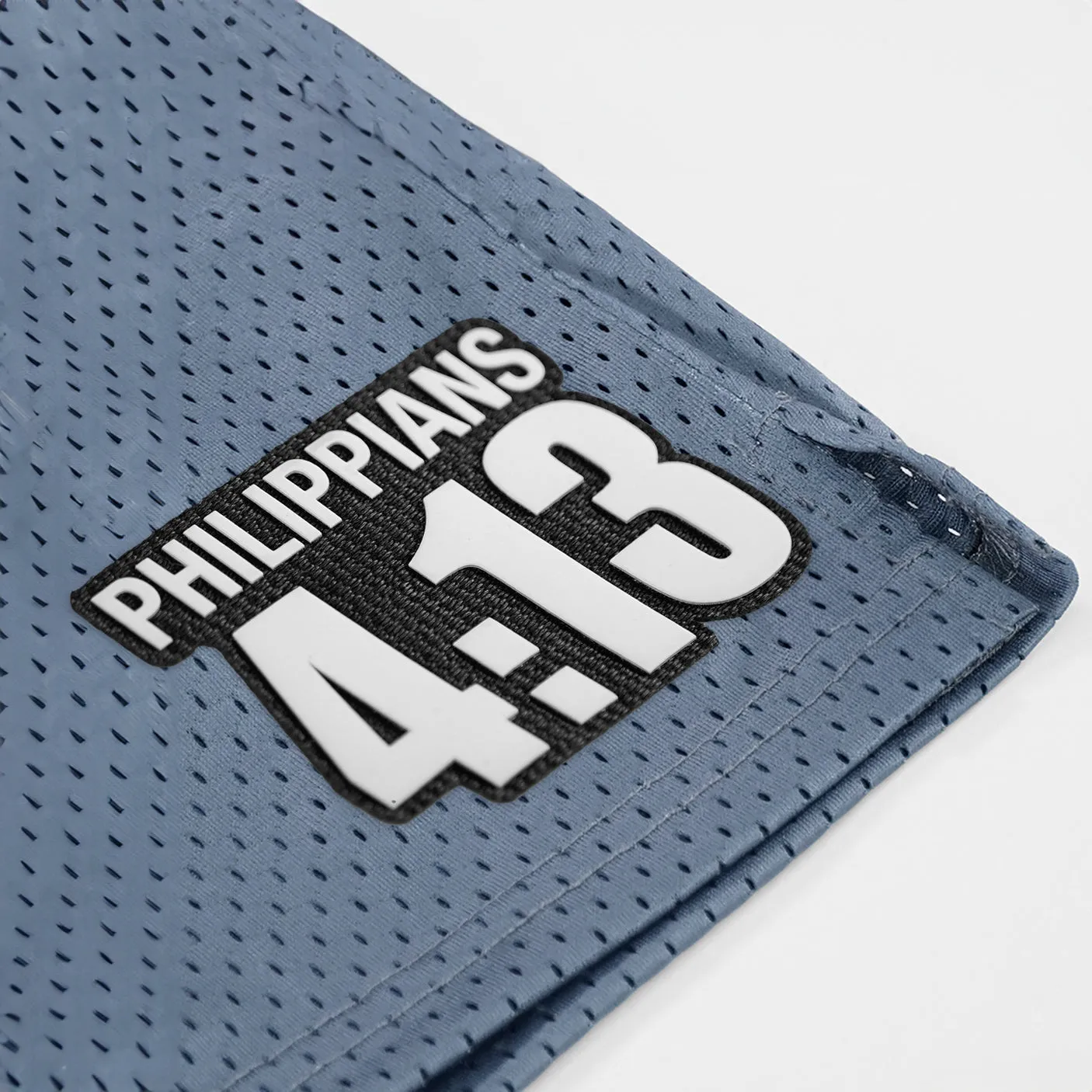 Philippians 4:13 Patch Shorts - 7"
