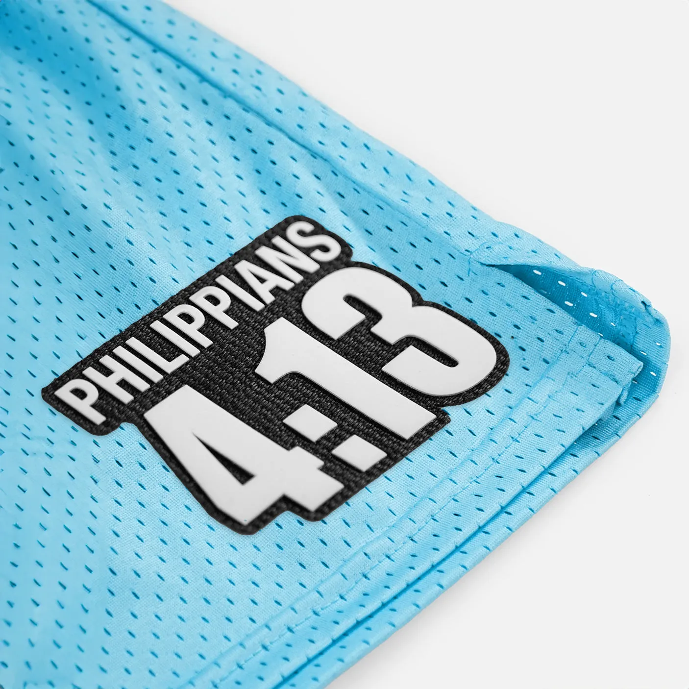 Philippians 4:13 Patch Shorts - 7"