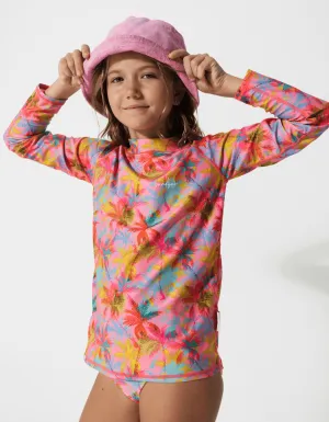 Pink Palm Rash Guard