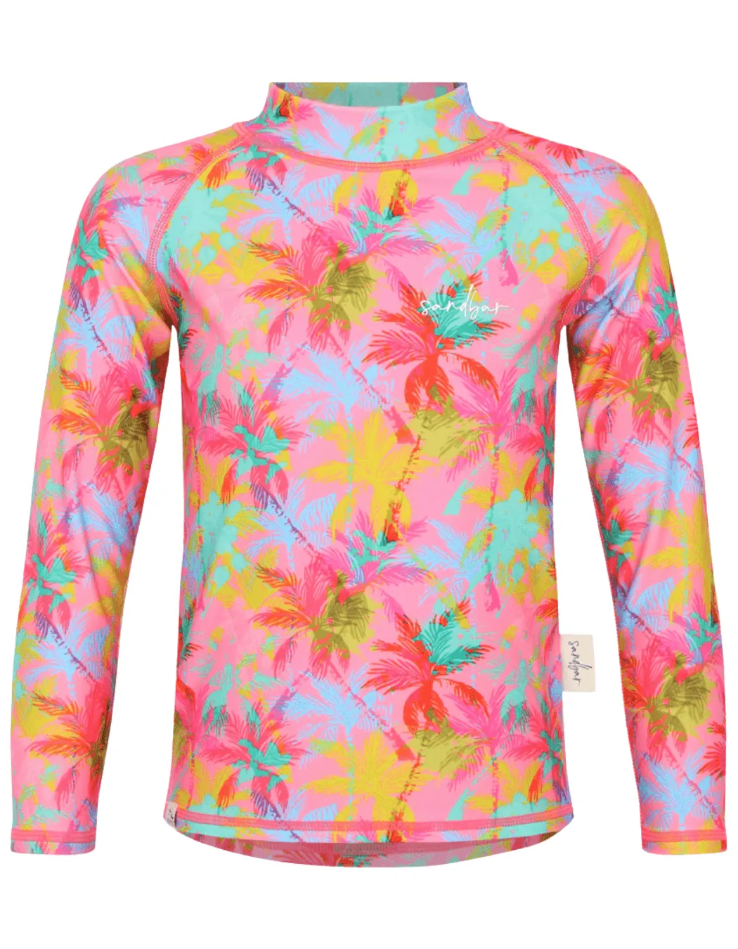 Pink Palm Rash Guard