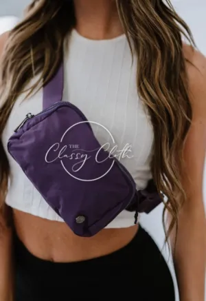 Plum Belt Bag