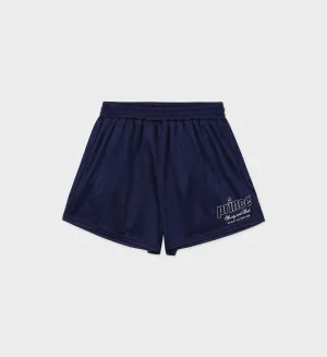 Prince Health Mesh Disco Short - Navy/White