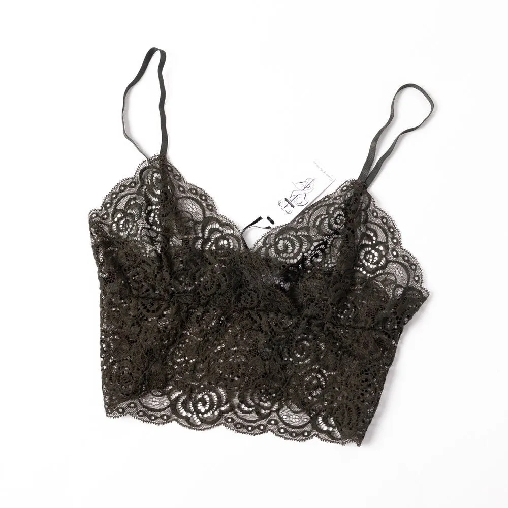 Queen of the Foxes Bralette Khaki
