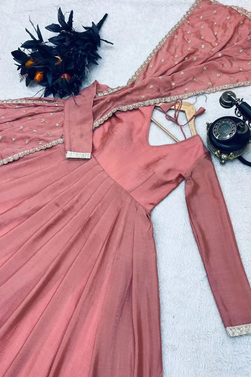 Raksha Bandhan Special Gown Dress For Women