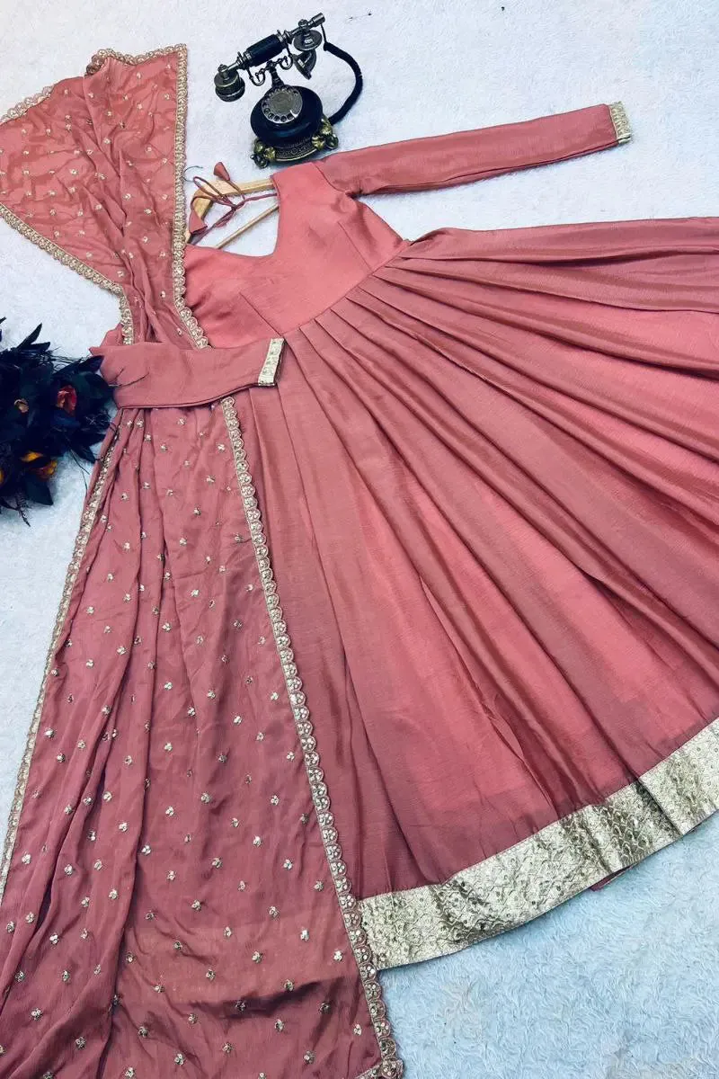 Raksha Bandhan Special Gown Dress For Women