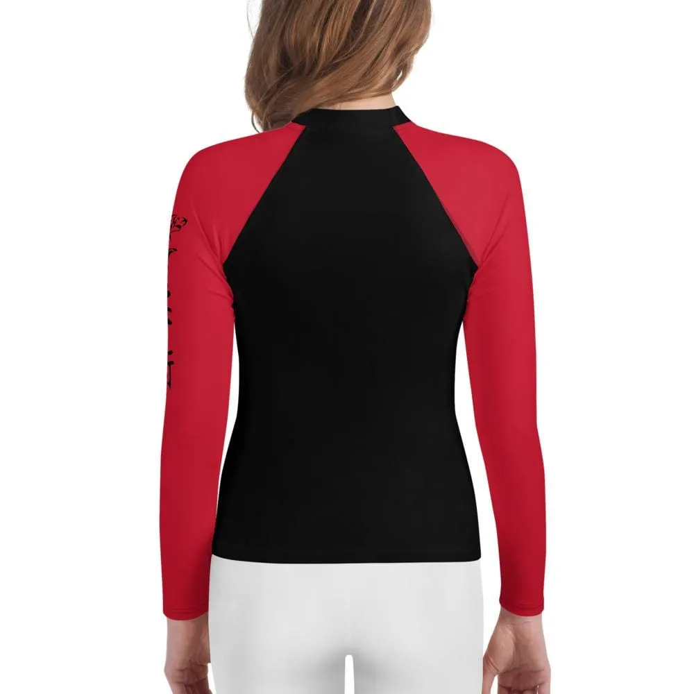 Red SS Premium Standard ~ Youth Rash Guard