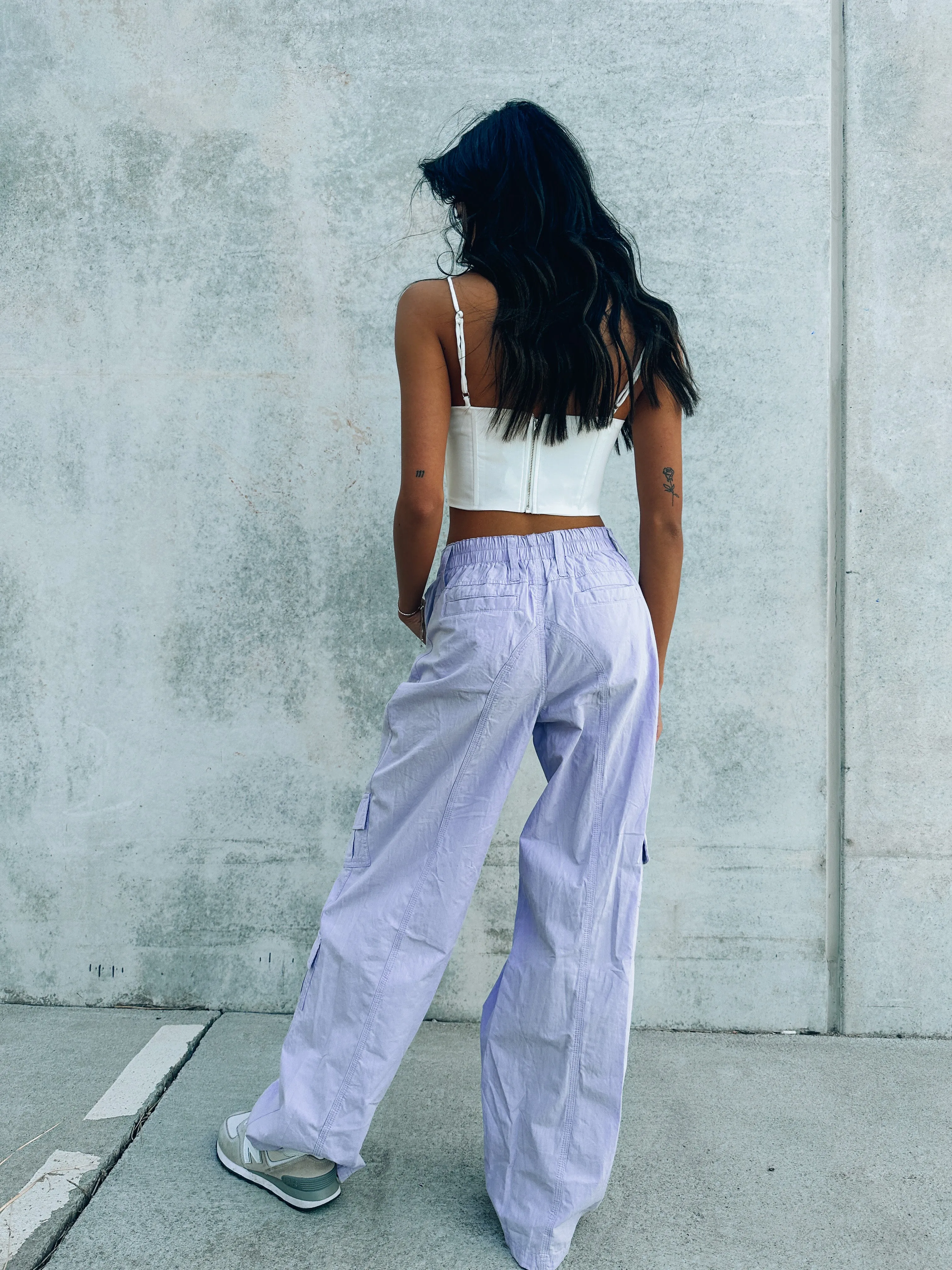 RESTOCKED :Lavender Cargo Pants