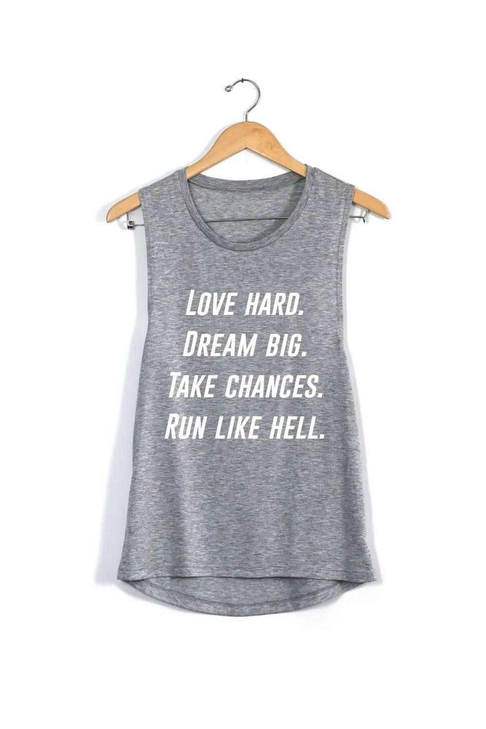 Run Like Hell Muscle Tank