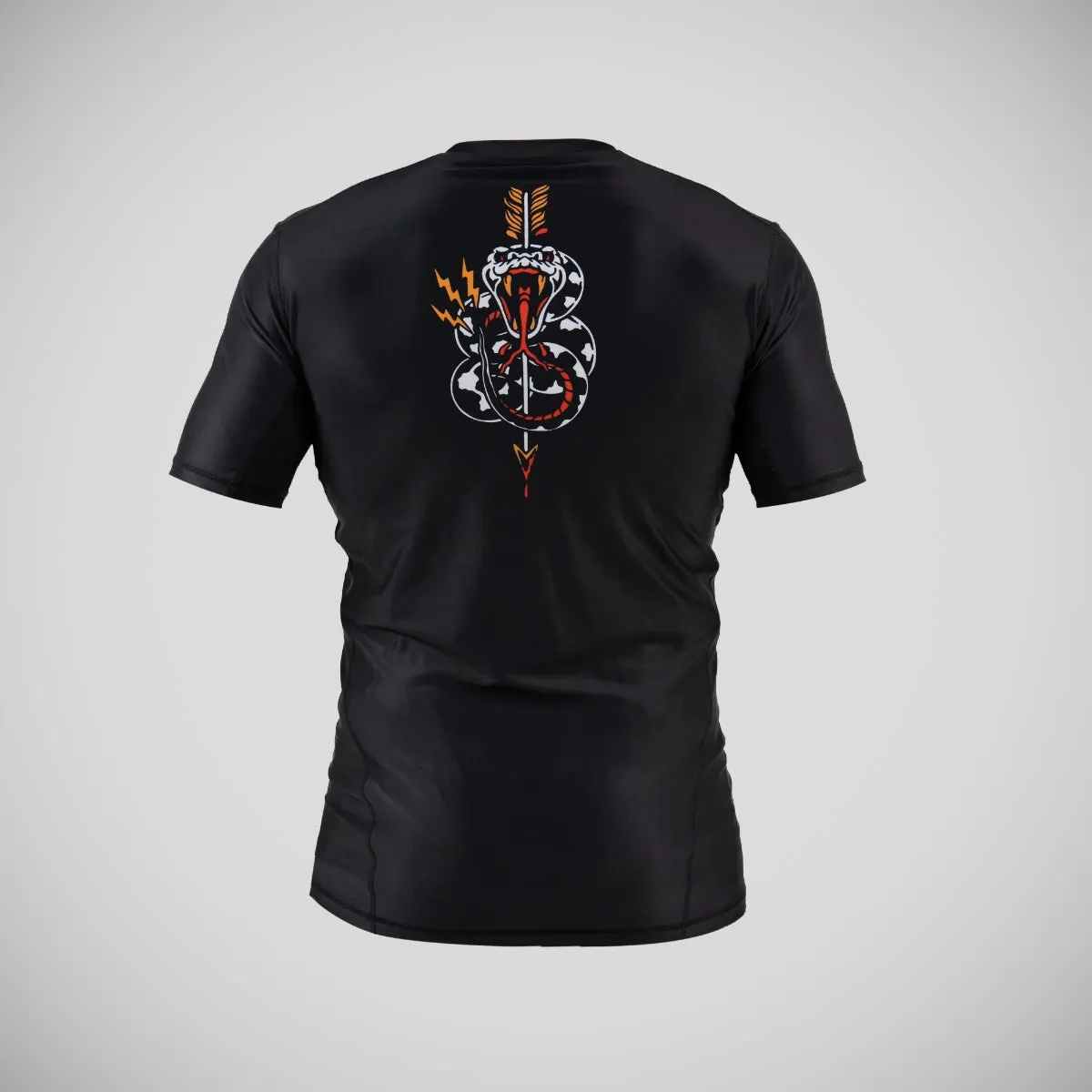 Scramble or Dead Rash Guard Black/Orange