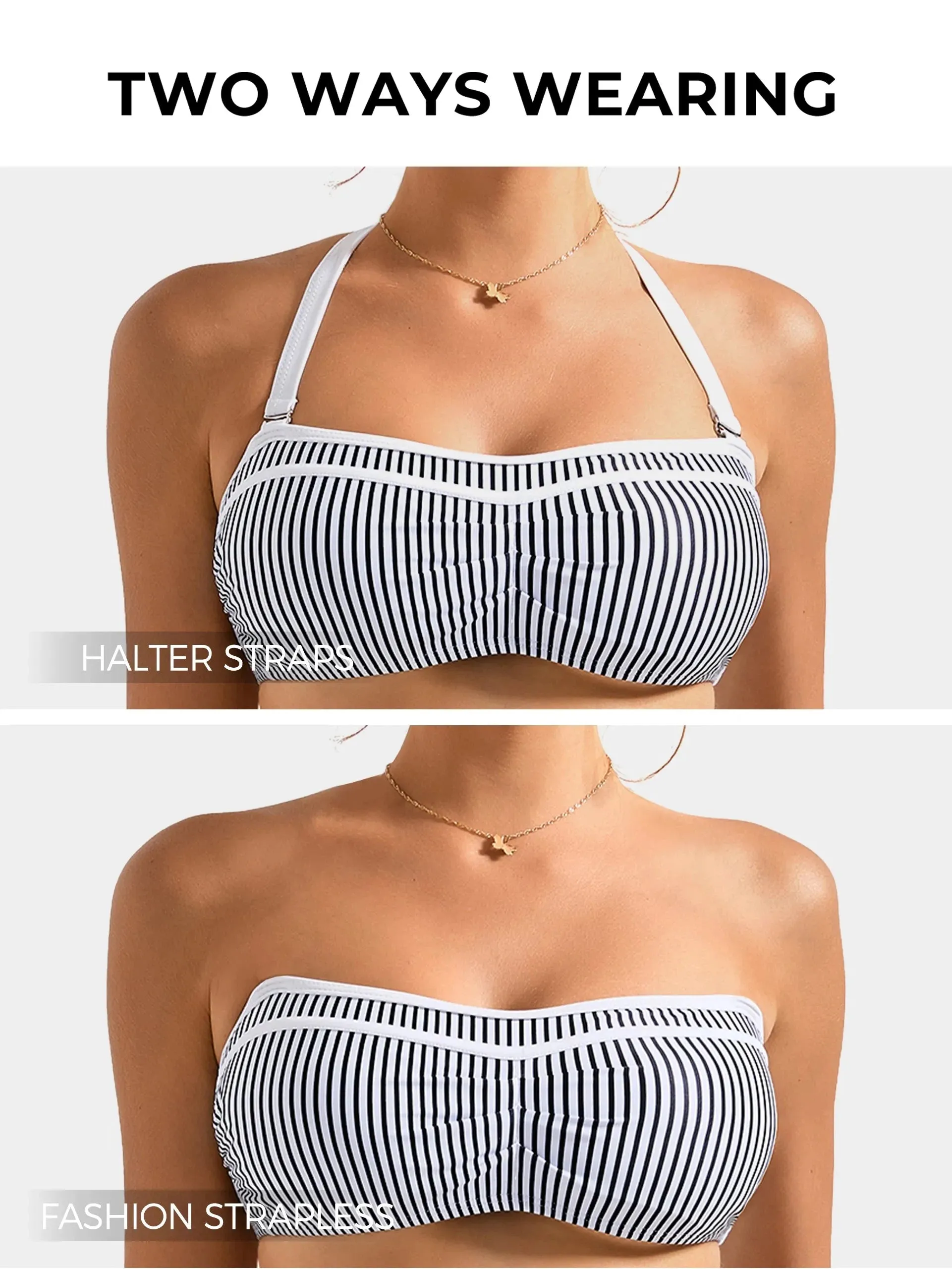 Sculpt Bandeau Bikini Set