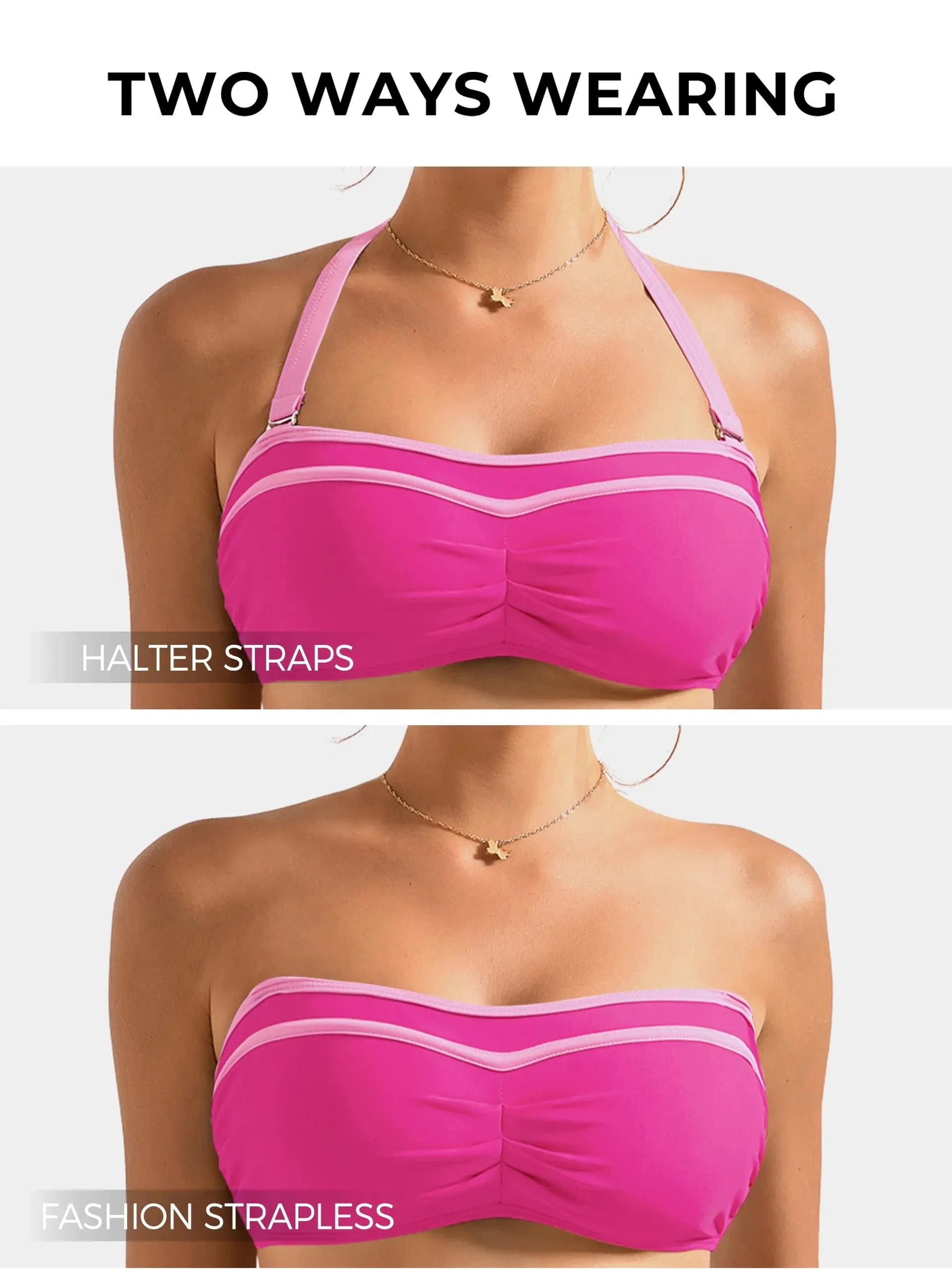 Sculpt Bandeau Bikini Set