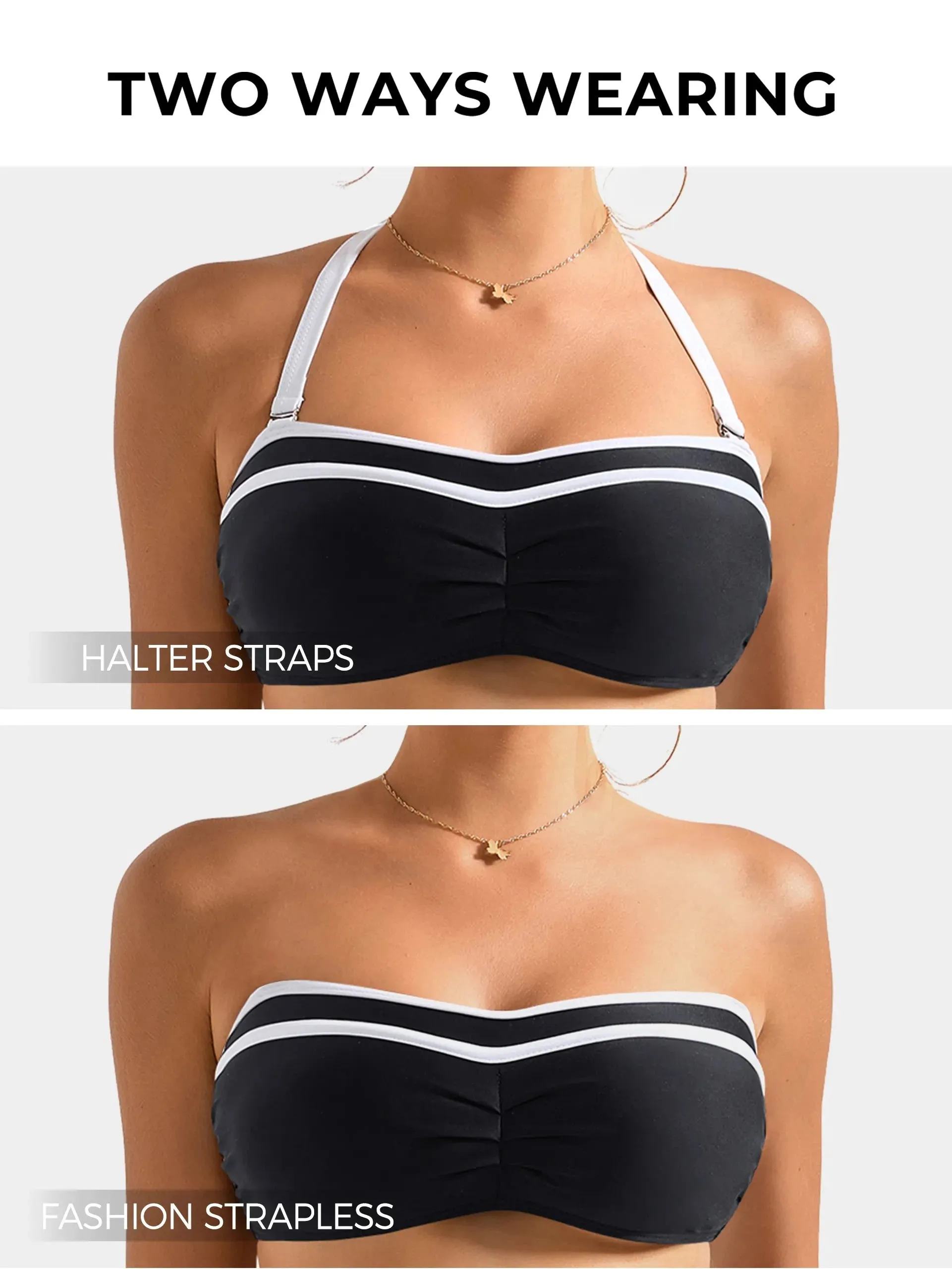 Sculpt Bandeau Bikini Set