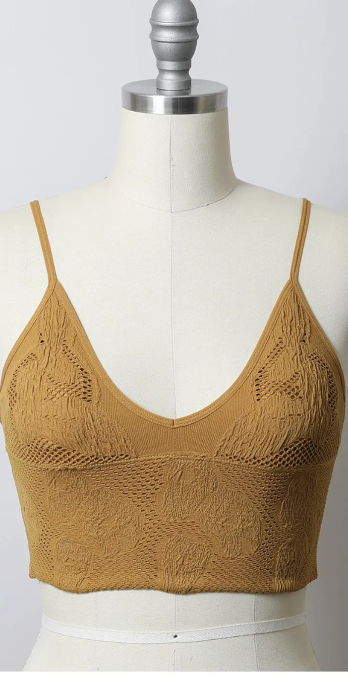 Seamless Detailed Bralette